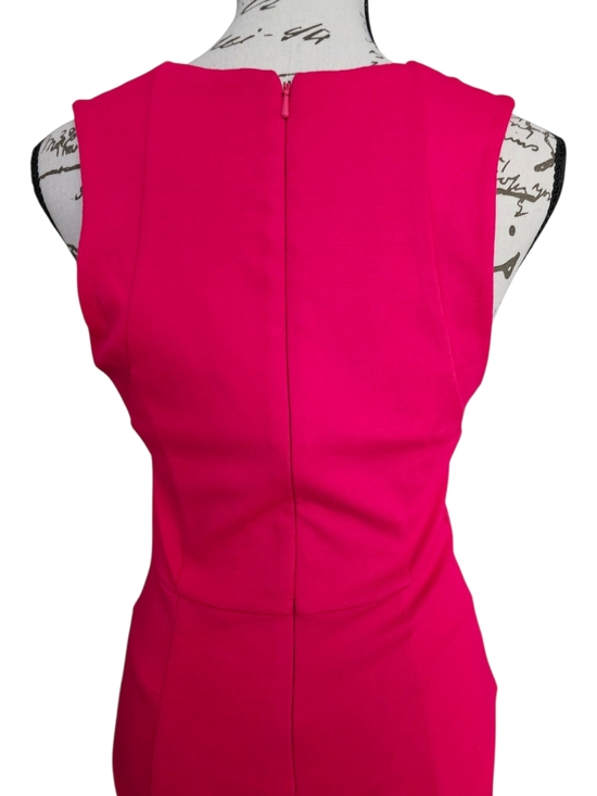 ASOS Hot Pink Midi Sheath Dress - Picture 3 of 4